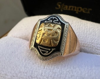 Rare vintage 10K class ring