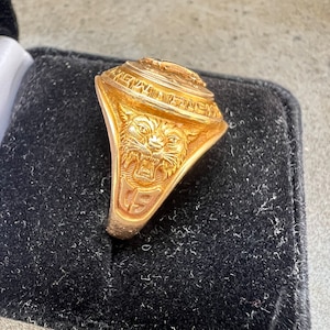 Rare vintage 10K class ring zdjęcie 2