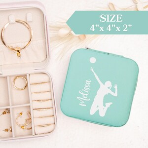 Personalisierte Beachvolleyball Geschenk für Mädchen Beachvolleyball Schmuckbox Benutzerdefinierte Sport Spieler Geschenk :-)