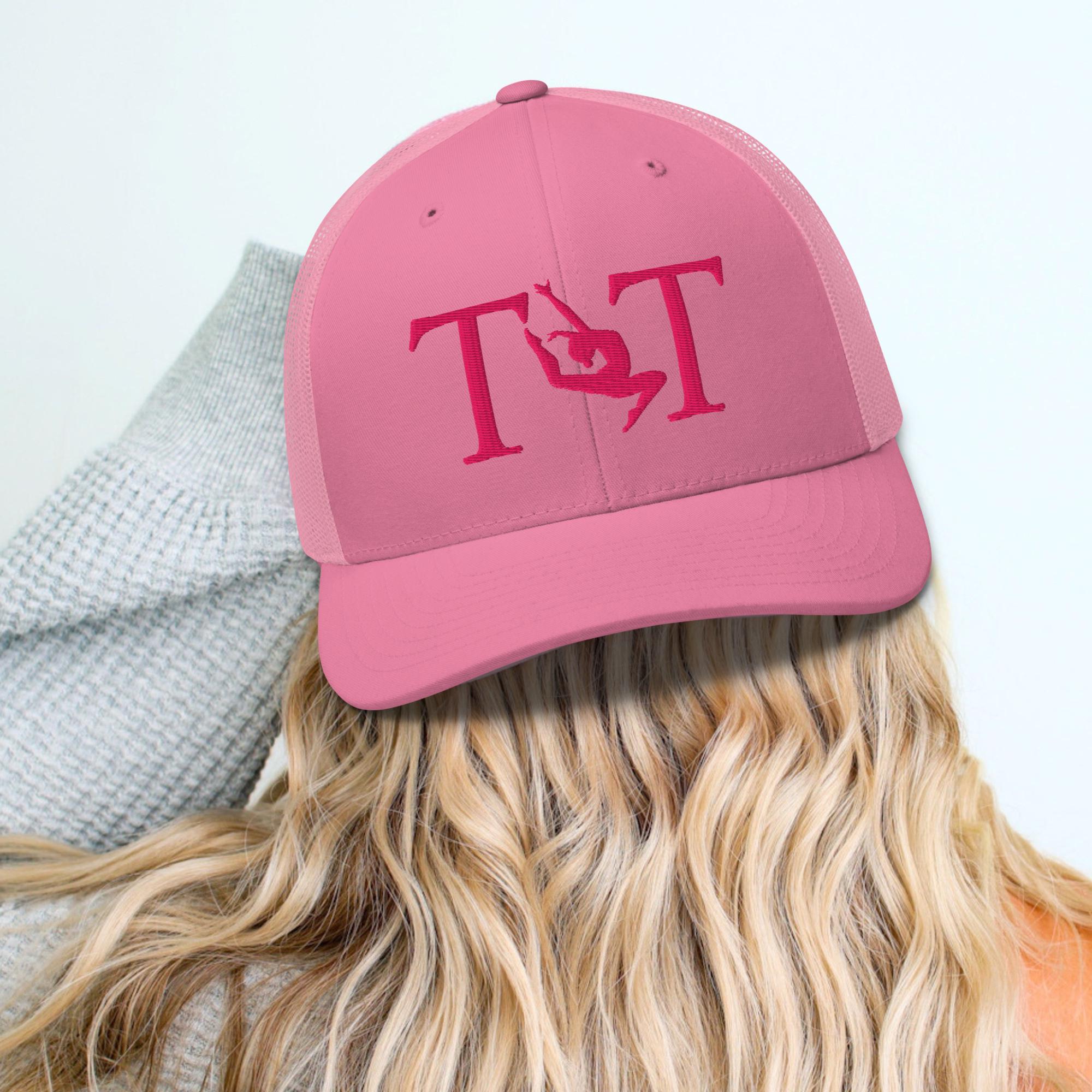 Trampoline And Tumbling Gymnastic Hat Trampoline Mom Gift For Tumble Coach Embroidered Trucker Cap Tumbling Tramp Gymnast Mom Birthday Gift