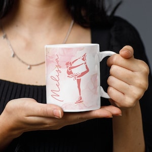 Personalized Figure Skating Gift For Coach Figure Skating Mug Figure Skating Mom Custom Ice Skater Mug Competition Gift For Figure Skater