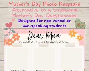 Mother's Day Photo Keepsake