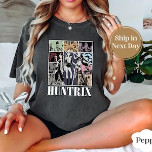 Kpop Demon Hunters Shirt, Huntrix Girl T-Shirt, Kpop idol group Shirt, Mira, Rumi, Joey Shirt,Demon Hunter Merch, Gift for Huntrix fan Shirt