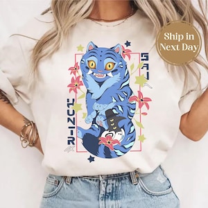 Hunter Tiger Comfort Colors T-shirt, Kpop Demon Shirt, Hunter Merch, Anime T-shirt Design, Anime Lover Gifts