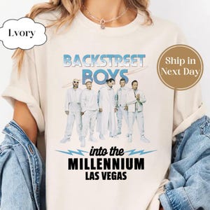 Backstreet Boys Millennium Tour Music V-Neck Shirt, Backstreet Boys V-Neck T-Shirt, Pop Music Shirt, Backstreet Boys Shirts For Women