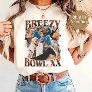 Chris Brown Tour Breezy Bowl XX V2 Vintage Shirt, Chris Brown Comfort Colors, Chris Brown Shirt, Chris Brown Tee, Chris Brown Vintage