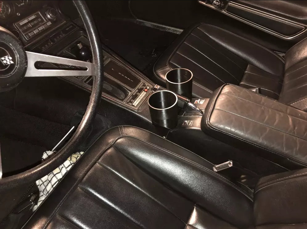 Corvette C3 Cup Keeper – Woodgrain Interior Accent For 1968-1982