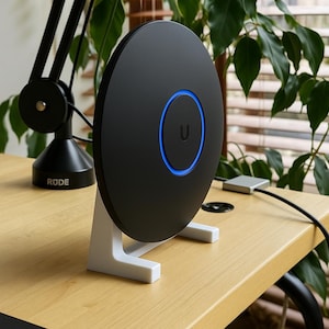 Ubiquiti UniFi U7 Pro XGS Schreibtisch Ständer Halter | Halterung | Schreibtisch | Sockel | Langlebig | Stabil | Stabil | Wi-Fi-Fräser | Access Point