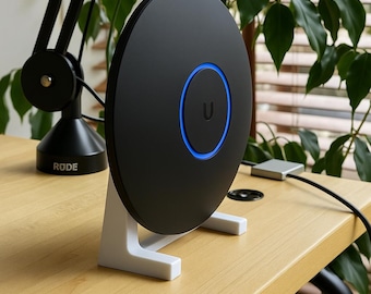 Ubiquiti UniFi U7 Pro XGS Desk Stand Holder | Mount | Desk | Base | Durable | Sturdy | Stable | WiFi Router | Access Point
