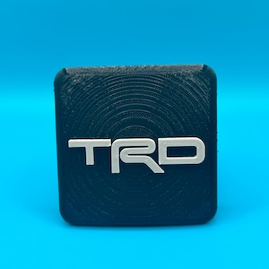 Toyota TRD Tow Hitch Cover Black/Gray