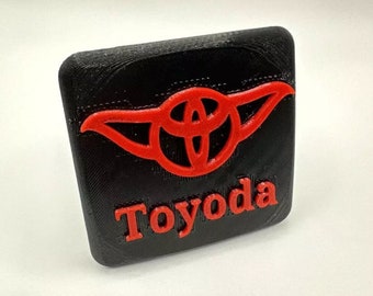 Toyoda Anhängeröse Rot/Schwarz
