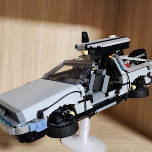 Display Stand for LEGO Back to the Future DeLorean 10300
