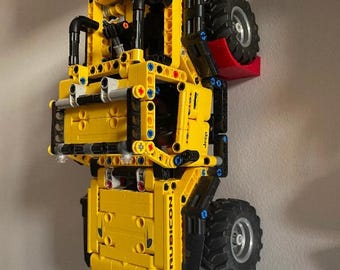 Vertical Wall Mount for LEGO Technic Jeep Wrangler 42122 | Durable | Easy Mounting | Jeep | Wrangler | Display Mount | Gift | 42122