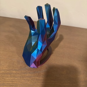 Hand Shaped Cup/Drink Holder - 3d Printed - TriColor