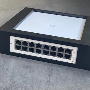 10&quot; (2U) Rack Mount for Ubiquiti Unifi USW Flex Mini Switch Lite 16PoE