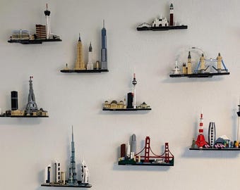 Wall Mounts for LEGO Architecture Skylines