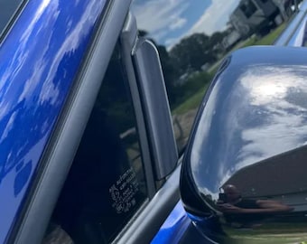 Anti Buffeting Wind Deflectors for 2nd Gen Subaru BRZ - Toyota GR86 - Scion FRS