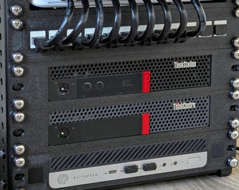 Lenovo ThinkCentre Tinyシリーズ用10インチラックマウント | (M720Q