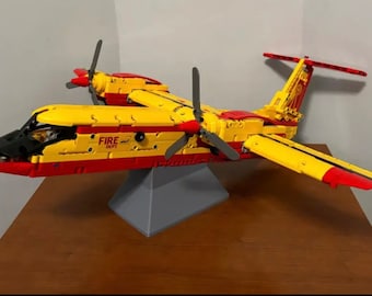 Displaystandaard voor Lego Technic brandweervliegtuig 42152