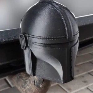 Mandalorian Tow Hitch Ball Cover