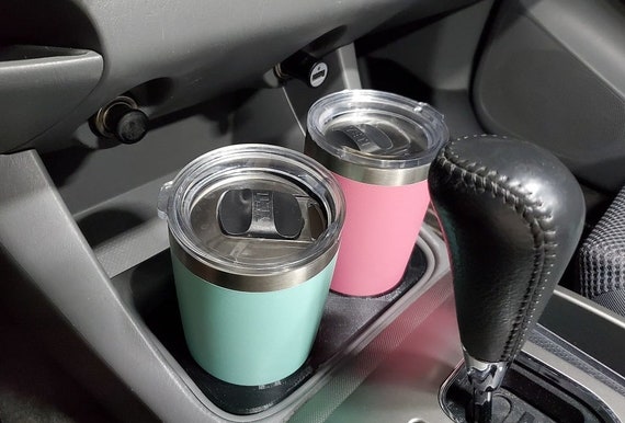 Center Console Cup Holder Insert – Left & Right – Fits 2005-2017 Toyota Tacoma (Automatic)
