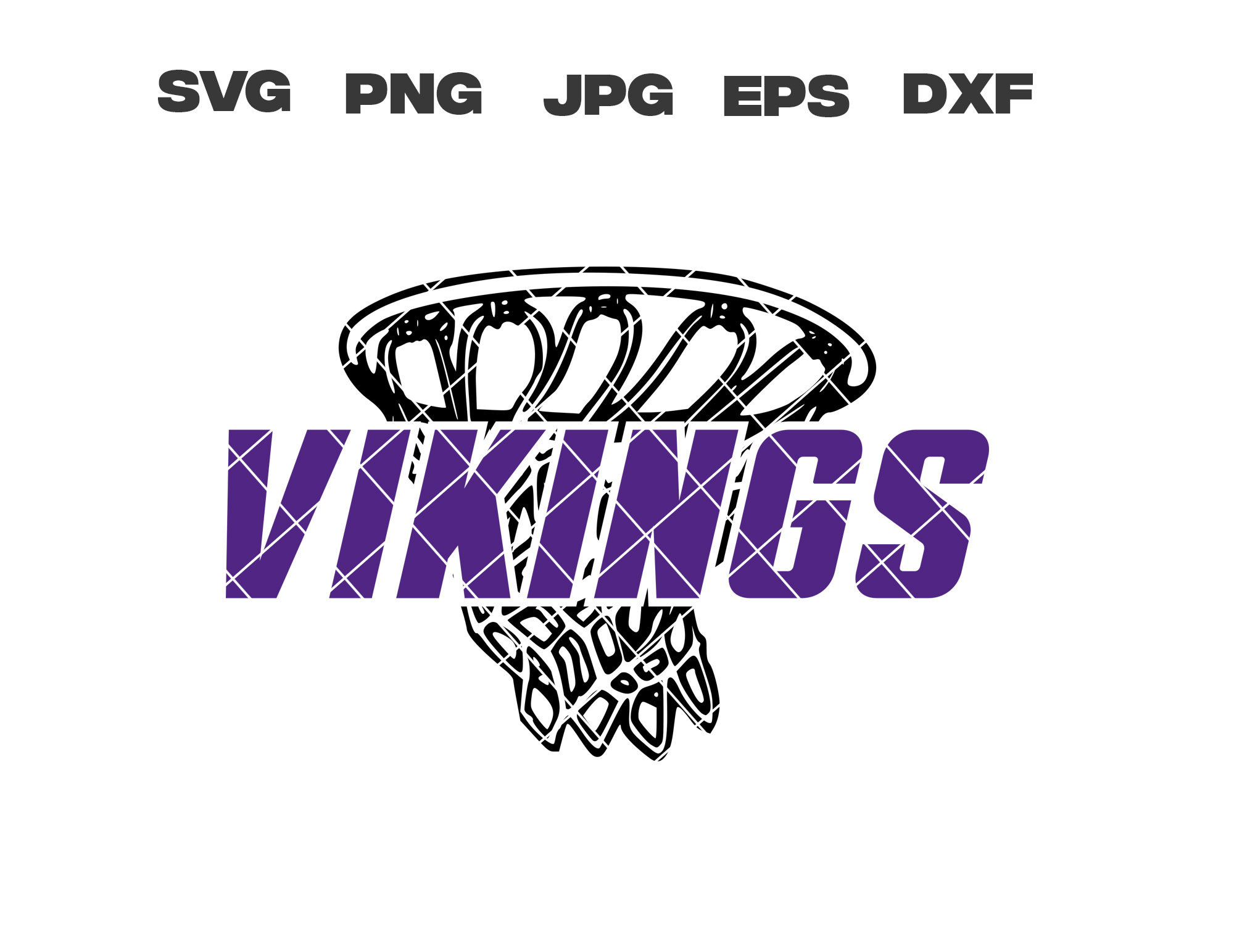 Vikings SVG, Vikings Basketball SVG, Basketball Team SVG, Cricut Files ...