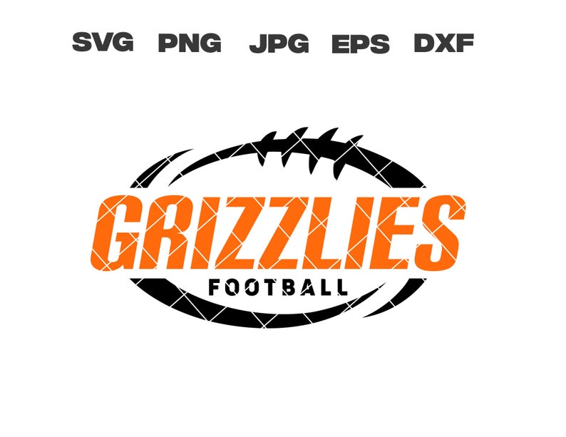 Grizzlies SVG, Grizzlies Football SVG, Football Team, Svg, Png, Jpg ...