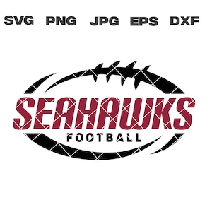 Seahawks SVG, Seahawks Football SVG, Football Team, svg, png, jpg, dxf, eps, Cricut Files, Digital Download, Silhouette, Instant Download