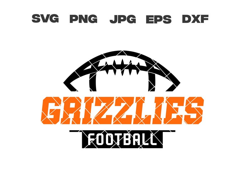 Grizzlies SVG, Grizzlies Football SVG, Football Team, Svg, Png, Jpg ...