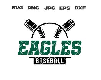 Eagles SVG, Eagles Baseball SVG, Baseball Team, svg, png, jpg, dxf, eps, Cricut Files, Digital Download, Silhouette, Instant Download