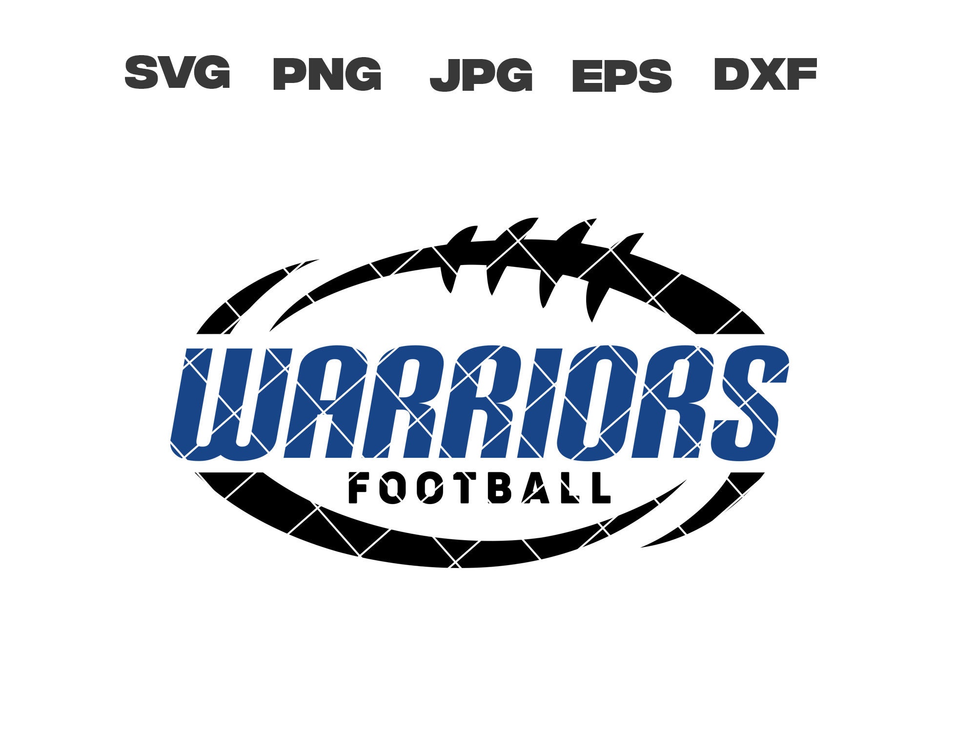 Warriors SVG, Warriors Football SVG, Football Team, Svg, Png, Jpg, Dxf ...