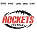 Rockets SVG, Rockets Football SVG, Football Team, Svg, Png, Jpg, Dxf ...