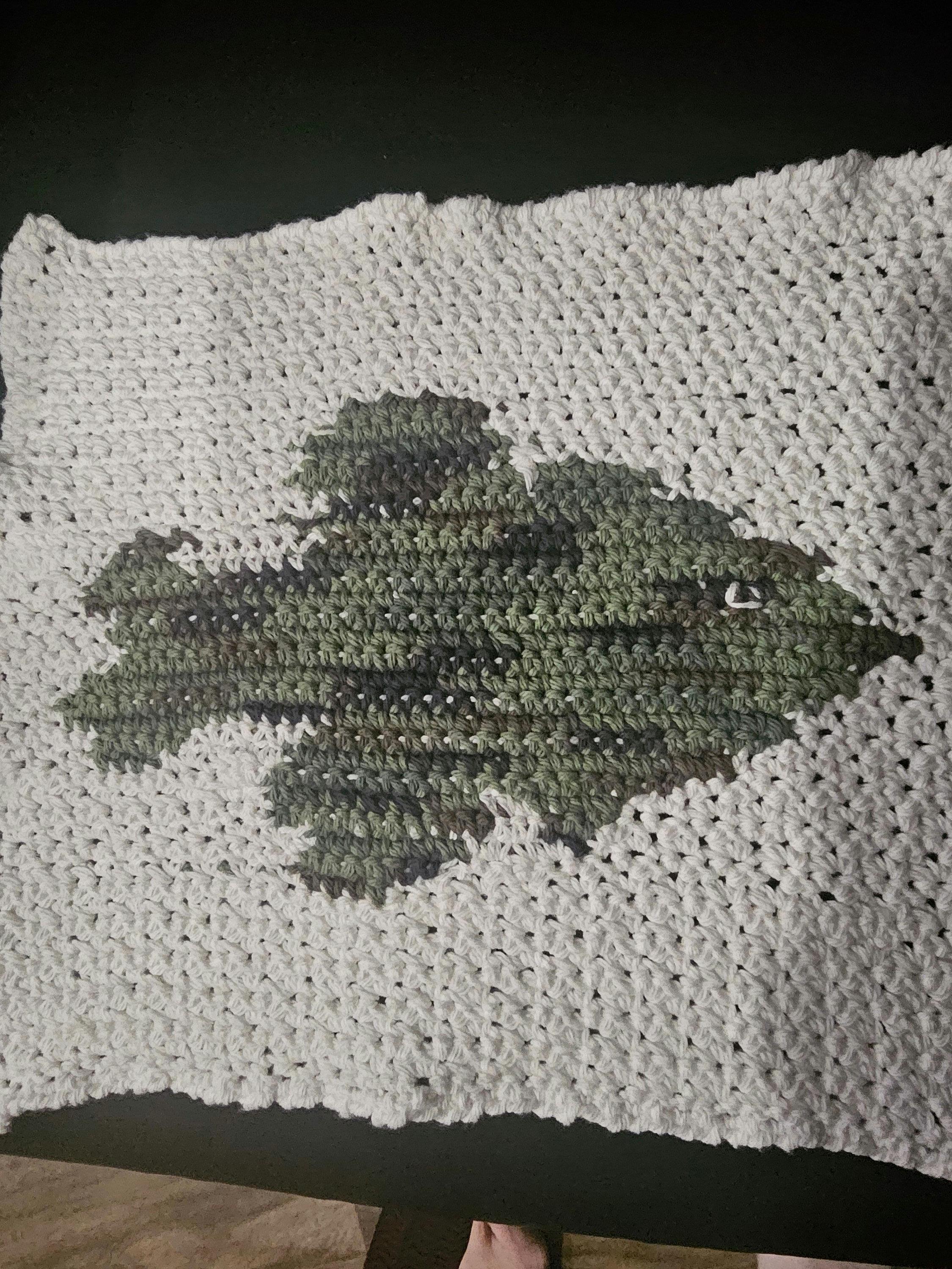 Crochet Crappie Fish Applique Pattern - Etsy