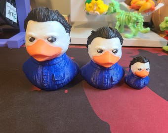 Figura coleccionable de Michael Myers Duck - Impresa en 3D