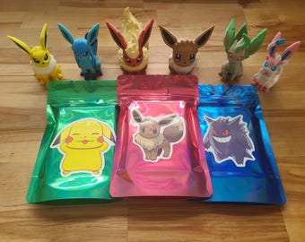 Eeveelution Pack Bundle — Choose Your Figure & Pokémon Card Pack | 75mm Figure | Near Mint Cards | Collector Gift Set