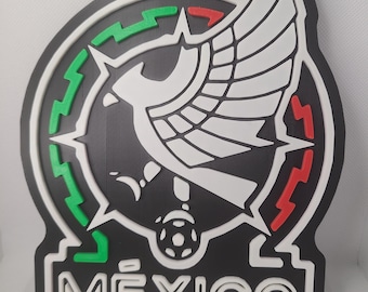 Mexico National Football Team PLA Wall Art