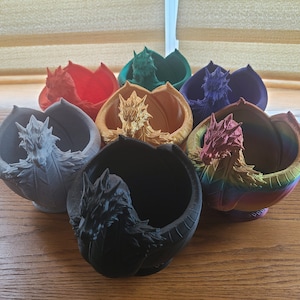 卓上ゲームと植物のためのドラゴンボウルプランター