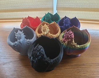 Dragon Bowl Planter for Tabletop Games and Plants