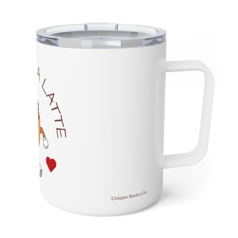 I LOVE YOU A LATTE Insulated Coffee Mug zdjęcie 4
