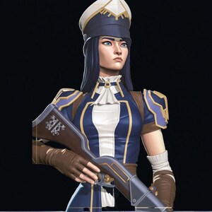Figura de Caitlyn Kiramman: regalo perfecto para los fans de LoL y Arcane