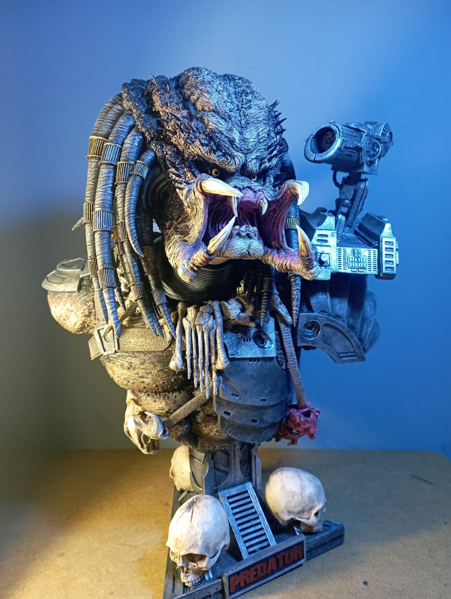 プレデター　フィギュア　 PREDATOR WALL SCULPTURE Predator Life Size Limited Edition Wall Sculpture
