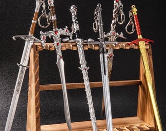Baldur's Gate 3 Sword With Stand Weapon Collection, DND Weapon Bg3 Rapier, Weapon Collection, DND Decor, DND Gifts