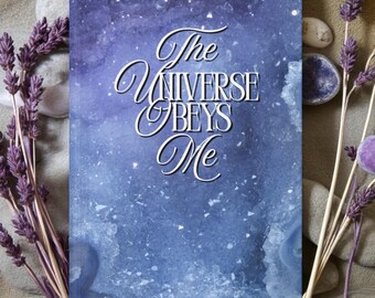 Celestial Geode Journal: Spiritual Manifestation Notebook, Law of Attraction