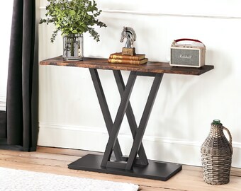 Rustic Console Table, Modern Entryway Table, Rustic Sofa Table, Industrial Console Table, Sofa Entryway Hallway Table, Living Room