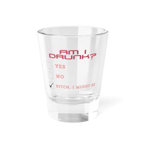 Custom Shot Glass: Personalized 1.5oz Restaurant-Grade Barware