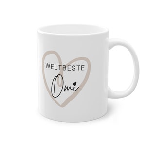 Weltbeste Omi Tasse Geschenk für Oma Oma Geburtstagsgeschenk Omi Kaffeetasse Oma Geschenkidee Beste Oma der Welt Tasse Geschenk Bild 3