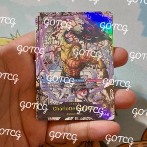 Katakuri Custom Leader Manga - Violet OP11 - Holographique fait main - Proxy personnalisé OPTCG