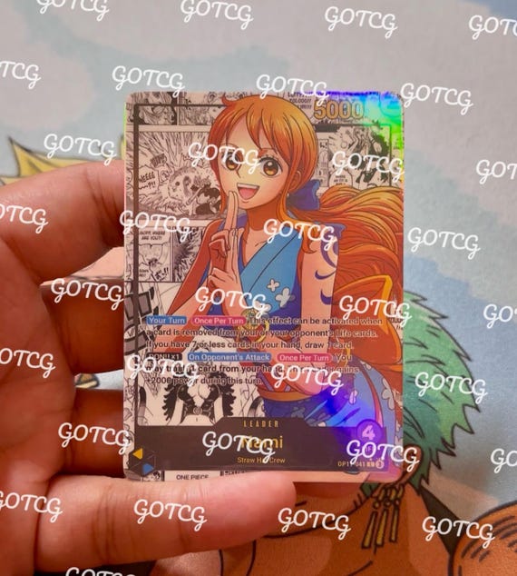 NAMI.ページ Nami EB03-053 Super Rare Extra Booster Heroines Edition One Piece