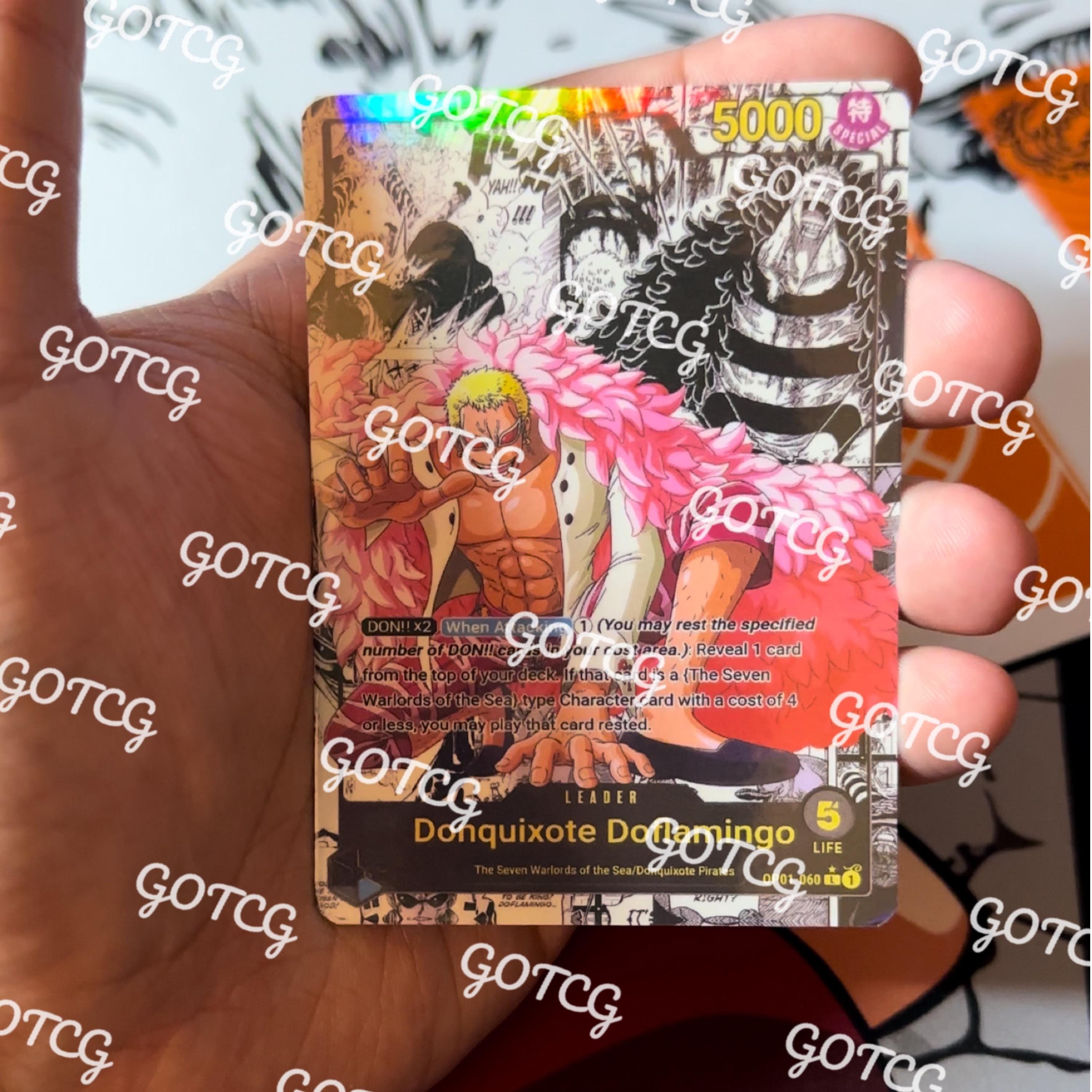 Doflamingo Doffy Custom Leader Manga - Blue OP01 - Holographic Handmade - Custom Proxy OPTCG - Etsy Doflamingo Doffy Custom Leader Manga - Blue OP01 - Holographic Handmade - Custom Proxy OPTCG - Etsy