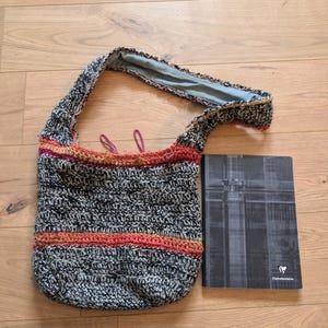 crocheted shoulder bag